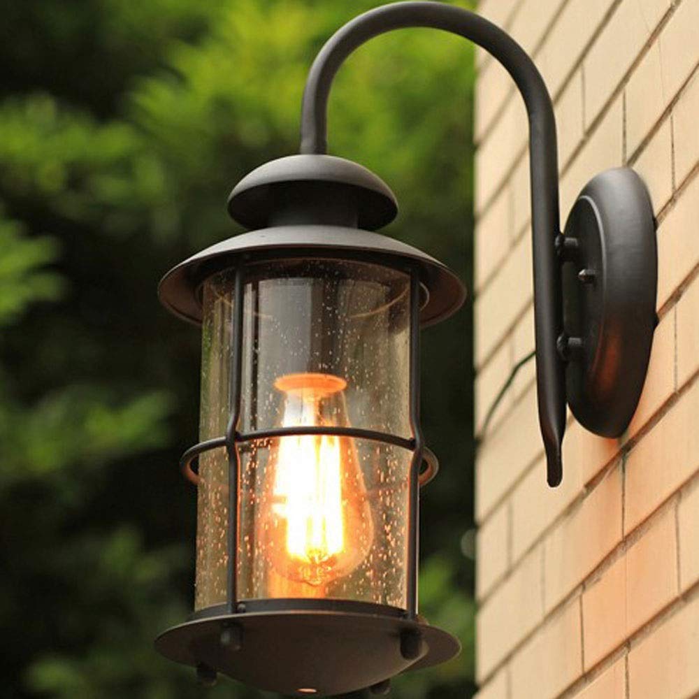 Waterproof LED Wall Sconce Light - Outdoor Wall Mounted Lamp for Garden, Balcony, Courtyard & Terrace - Durable Lighting for House, Villa, Bar & Restaurant - Perfect for Patio, Entryway & Landscape Lighting