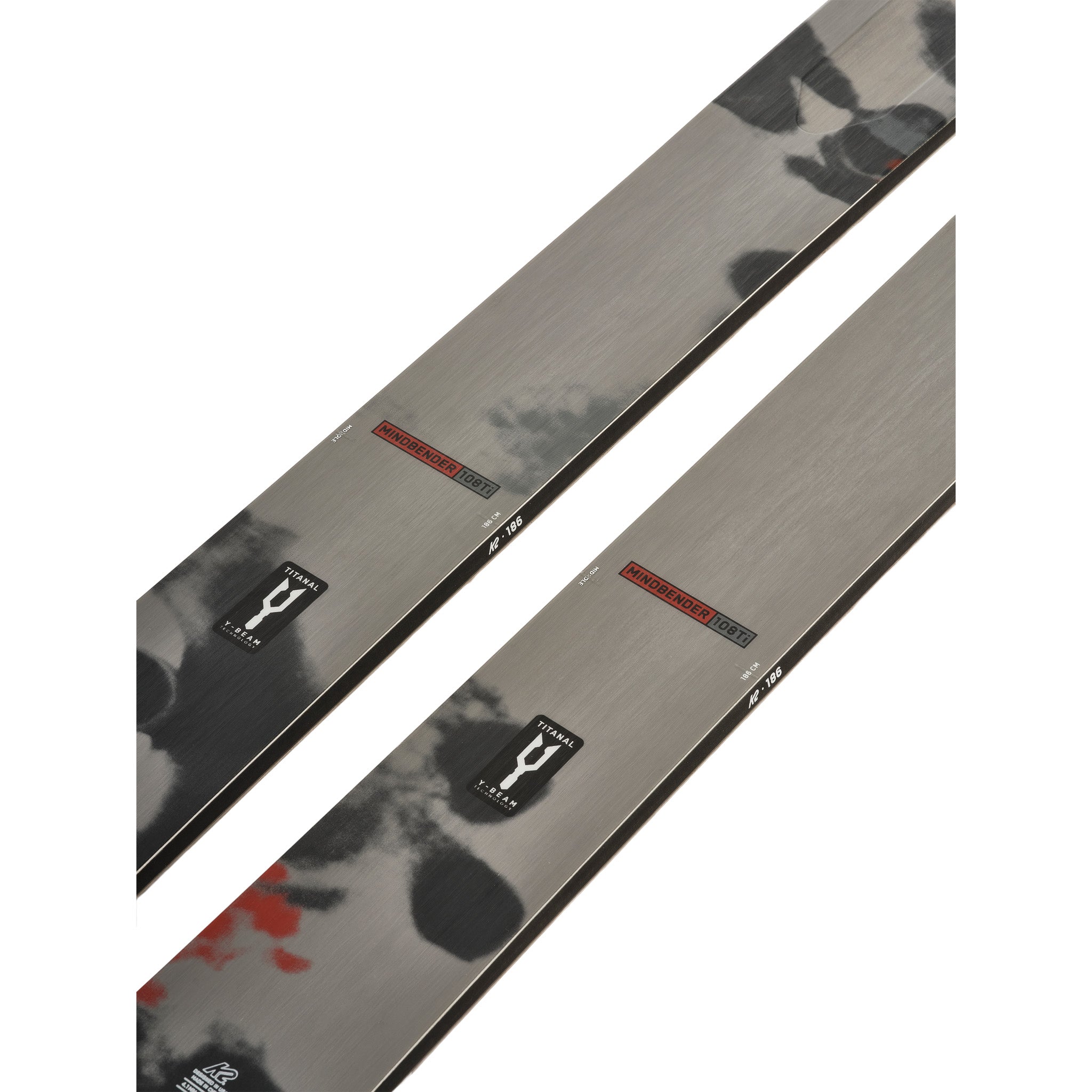 2025 K2 Mindbender 108Ti All-Mountain Skis - Powder & Freeride Performance Skis for Men & Women | Perfect for Backcountry, Off-Piste & Deep Snow Adventures