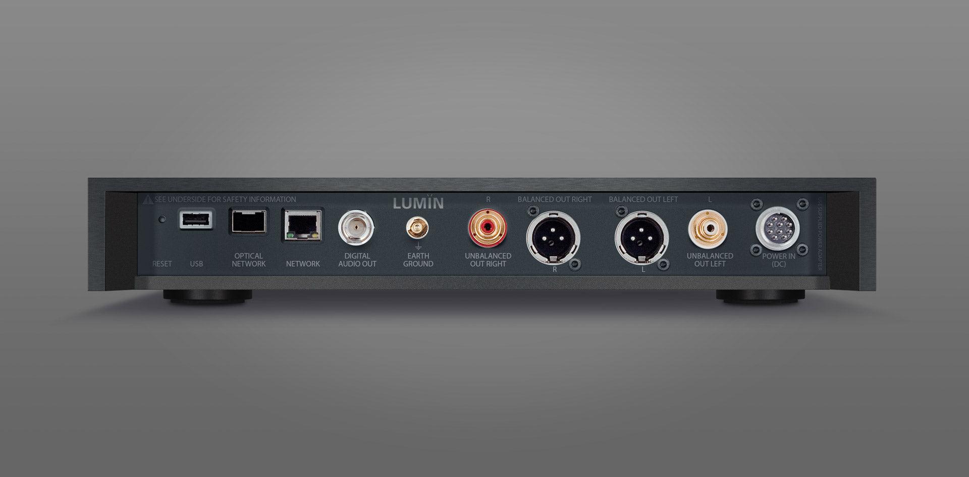 Lumin X1 High-End All-in-One DAC & Network Streamer - Audiophile Music Player for Home Theater & Hi-Fi Systems