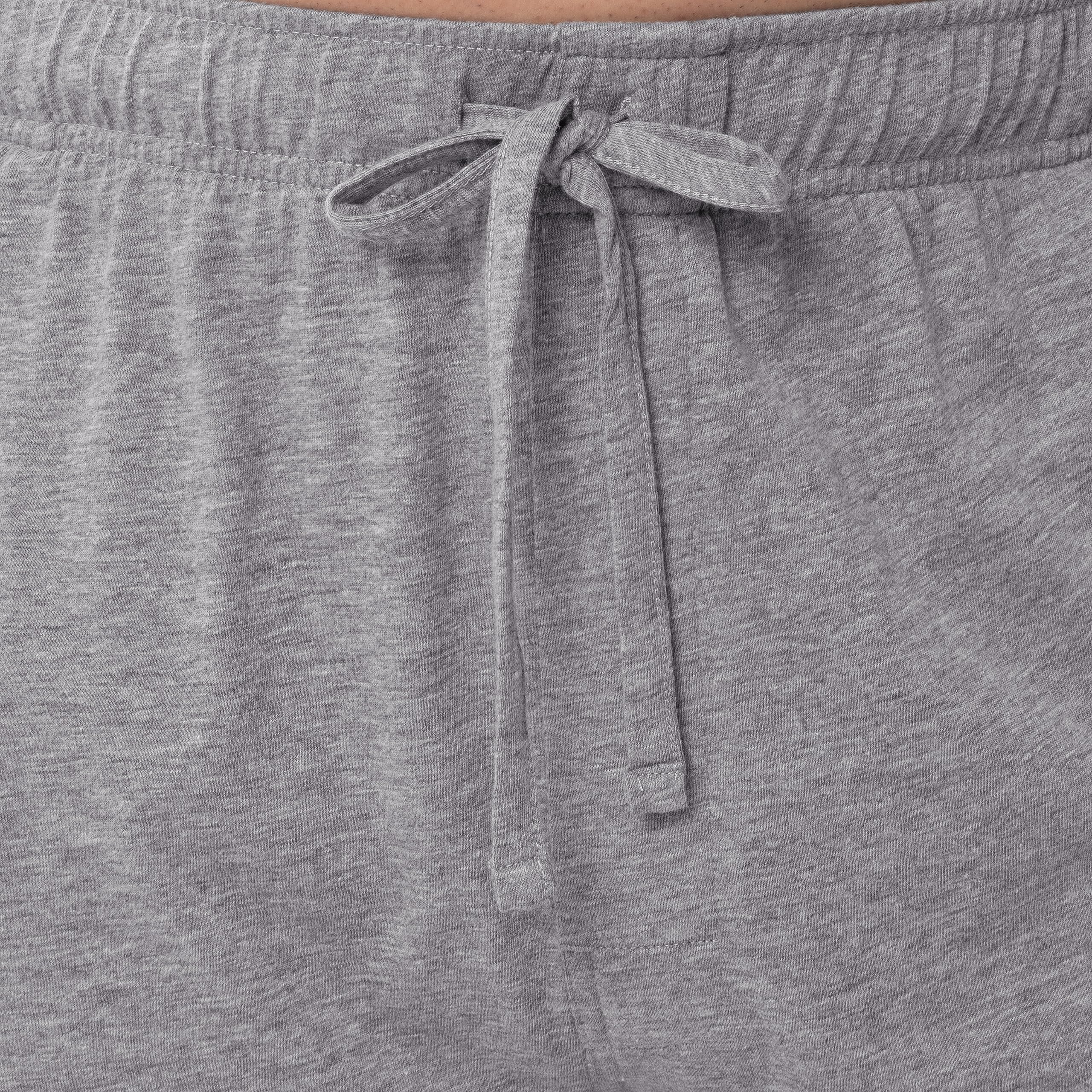 IZOD Men's Jersey Knit Sleep Pants - Soft & Comfortable Lounge Pajama Bottoms for Relaxing at Home or Sleeping
