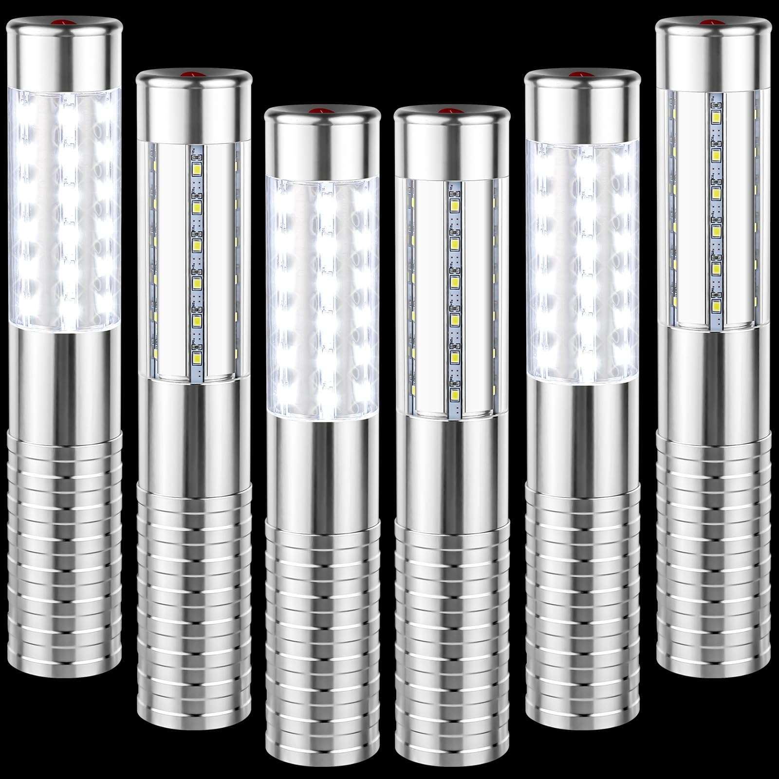 Rechargeable LED Strobe Baton Light - Bright Champagne Bottle Topper for Bars, Nightclubs, Weddings & Concerts | Handheld Party Lighting for Events & DJ Performances