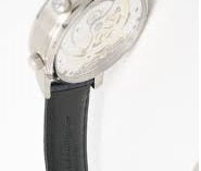 Glashutte Original Senator Cosmopolite White Gold Men's Watch - Luxury Automatic Timepiece with World Time & Moon Phase for Business & Formal Occasions