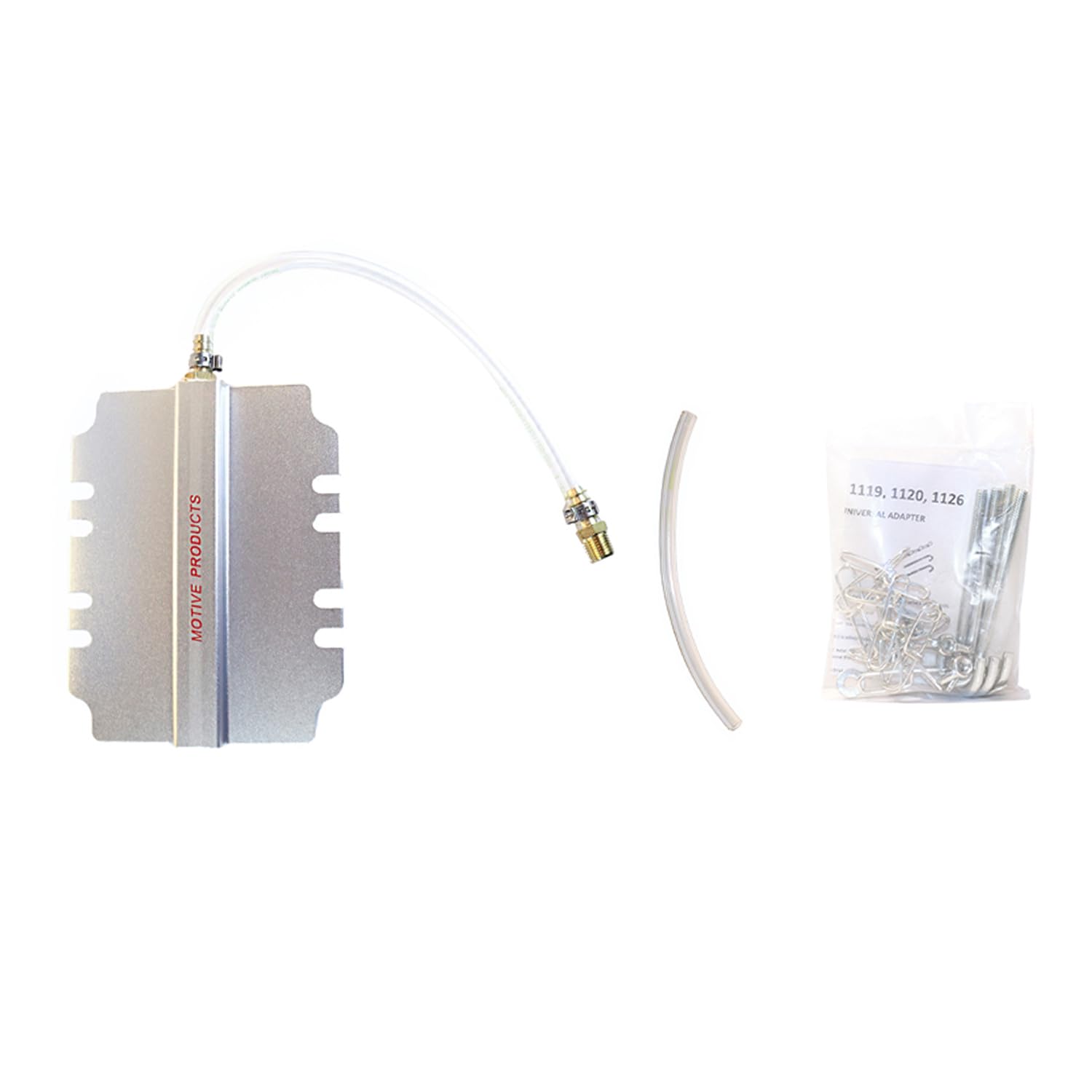 Motive Products 0350 Magnum Power Bleeder Kit - 4-Quart Brake Fluid Bleeder with Hose, Adapters & Quick-Release Connectors - Universal Fit for Most Foreign & Domestic Cars - Perfect for DIY Brake Maintenance & Professional Auto Repair