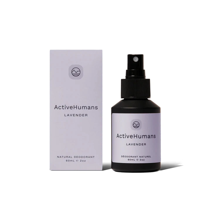 Active Humans | Natural Lavender Deodorant for Women & Men - Long Lasting Odor Protection for Gym, Workouts & Daily Use