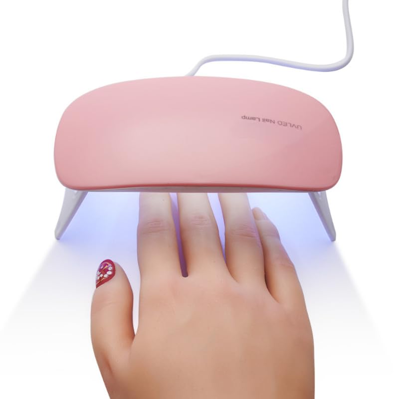 Professional Mini LED Nail Lamp for Fast Gel Nail Drying - Portable USB UV Light for Home & Travel Manicure, DIY Nail Art & Nail Extensions | Perfect for Salon, Home Use & On-the-Go Beauty Care