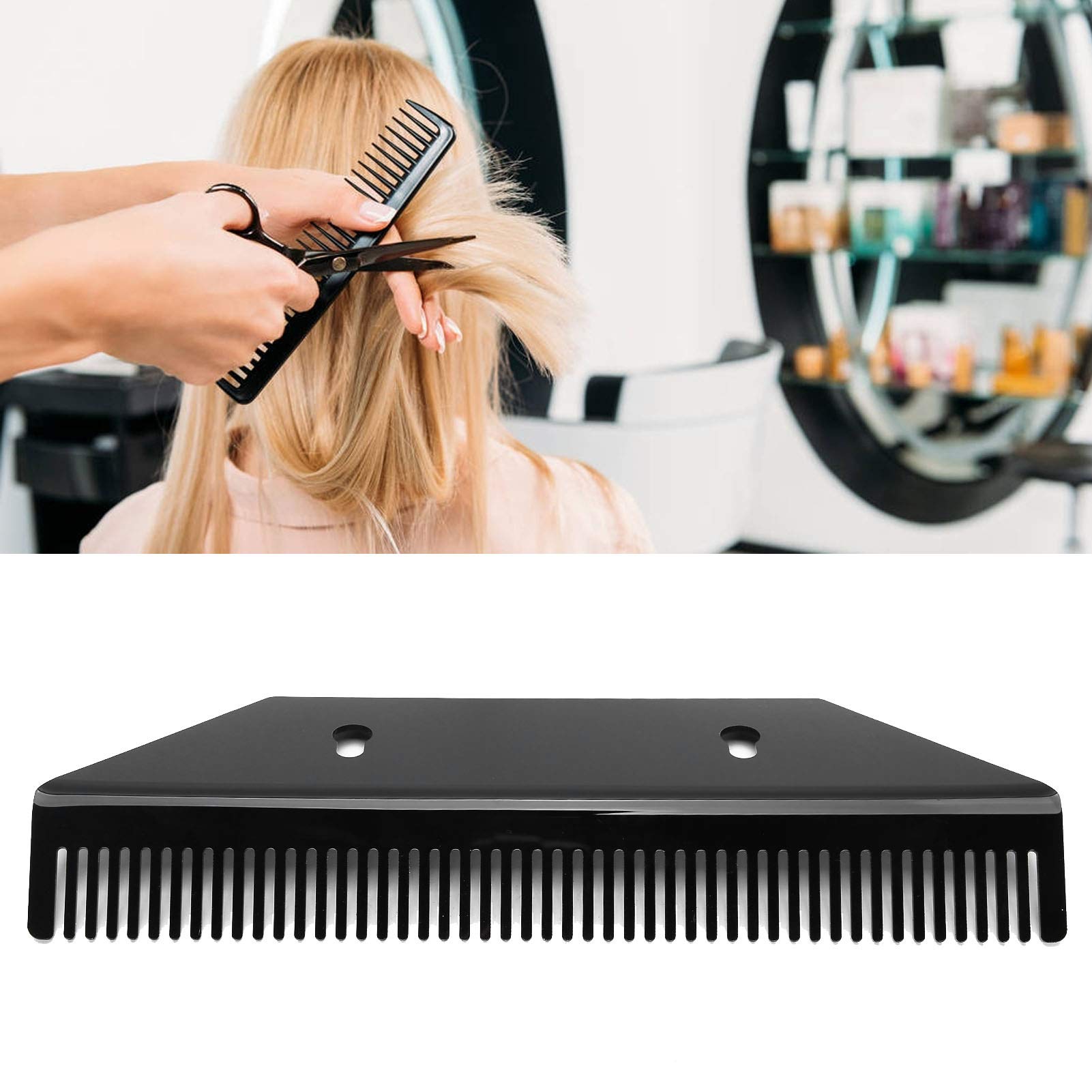Premium Acrylic Hair Extension Holder - Black Wig Organizer for Salon & Home Use (2-Pack) - Lightweight Display Stand for Hair Strands & Wigs - Perfect for Stylists & DIY Beauty Enthusiasts
