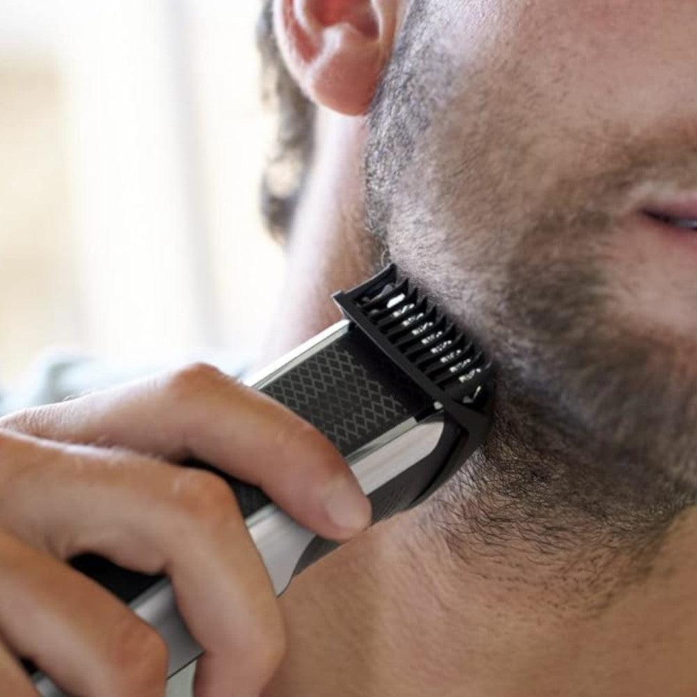 PHILIPS BT5511/15 Series 5000 Beard Trimmer for Men - Precision Stubble & Facial Hair Grooming Kit with Cordless Design - Perfect for Travel, Home & Professional Use