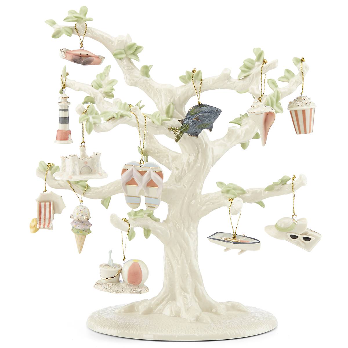 12-Piece Summer Ornament Set - Colorful Holiday Decorations for Christmas Tree, Home & Party Decor