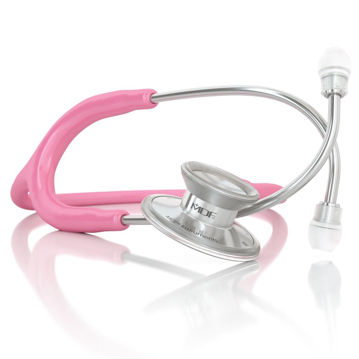 Acoustica® Professional Stethoscope - Light Pink | Ideal for Medical Students, Nurses & Doctors | Perfect for Clinical Use & Healthcare Training