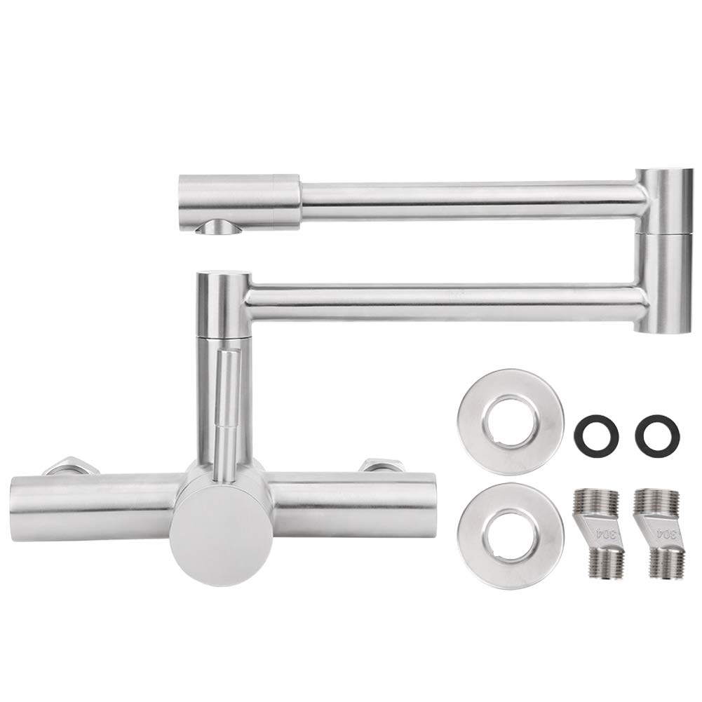 The Ultimate Companion for Your Adventures: Stainless Steel Folding Sink Faucet