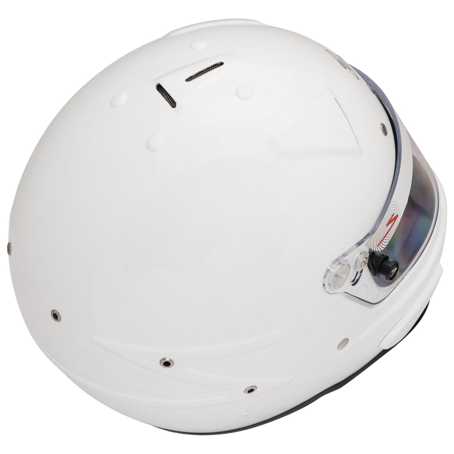 Zamp RZ 70E Racing Helmet - FIA 8859-2015 & Snell SA2020 Certified - Lightweight Switchable Visor for Motorsports, Karting, and Track Racing