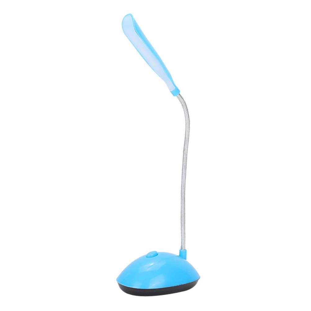 Uonlytech LED Desk Lamp - Portable, Flexible, Eye-Caring Battery Operated Table Lamp for Kids, Dorm, Study, Office & Bedroom - Perfect for Reading, Working & Night Use