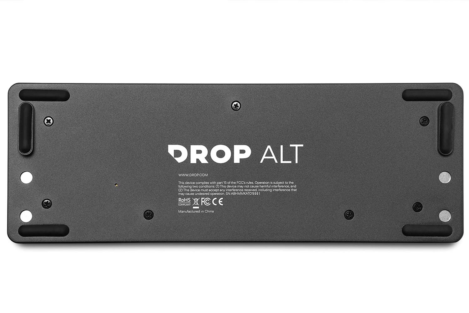 Drop ALT 65% Mechanical Gaming Keyboard - 67 Key Hot-Swappable RGB Backlit with USB-C | Programmable Macros, Doubleshot PBT Keycaps & Aluminum Frame (Kaihua Box White, Black) | Perfect for Esports, Coding & Office Work