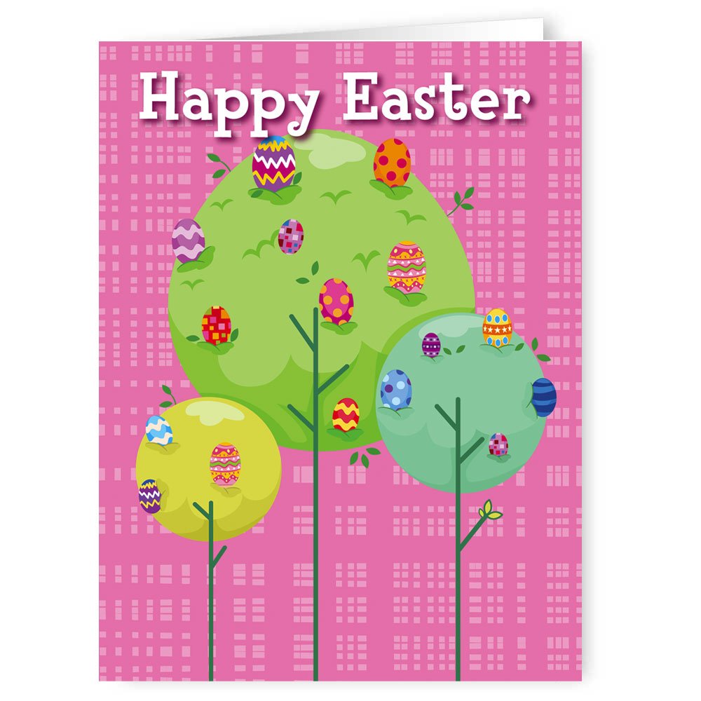 Stonehouse Collection | 16 Blank Easter Greeting Cards Set for Kids & Adults | Cute Holiday Cards for Easter Celebrations | Family-Owned USA Business | Perfect for Easter Gifts, Party Favors & Family Gatherings
