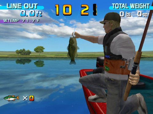Sega Bass Fishing Game for Nintendo Wii - Realistic Fishing Simulation & Fun Family Entertainment - Perfect for Game Nights & Outdoor Enthusiasts