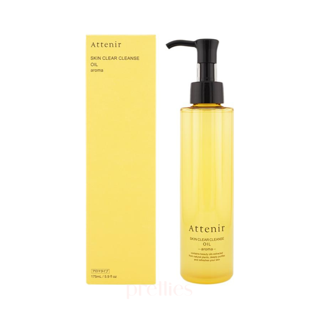 ATTENIR Skin Clear Cleansing Oil - Citrus Scented Facial Cleanser 175ml for Acne-Prone & Oily Skin | Gentle Makeup Remover & Deep Pore Cleansing | Daily Skincare Routine & Travel-Friendly Beauty Essential