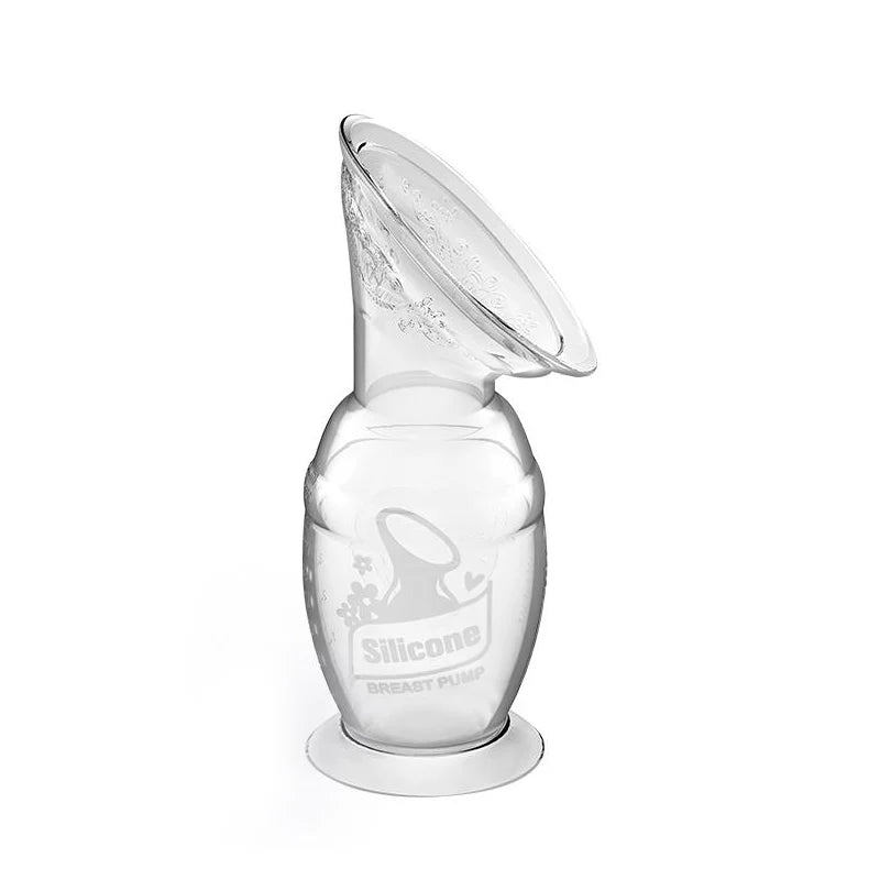 Haakaa Generation 2 150ml Silicone Breast Pump with Suction Base - Hands-Free Manual Breast Pump for Nursing Moms - Perfect for Travel, Work & On-the-Go Breastfeeding