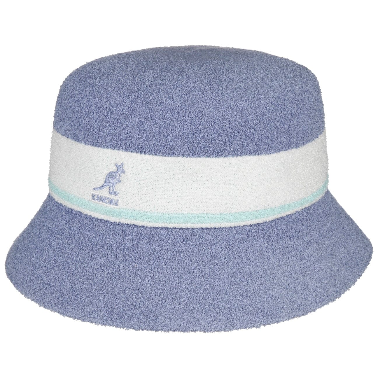 Kangol Bermuda Stripe Bucket Hat for Men & Women - Summer Sun Protection, Beach & Outdoor Activities