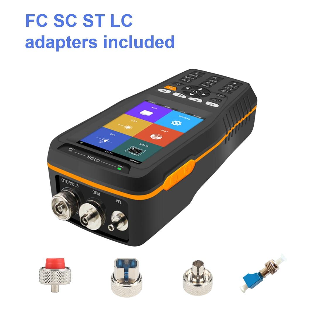 TL290T 4-in-1 Fiber Optic Tester Kit with OTDR, Power Meter, Light Source & Visual Fault Locator - 4