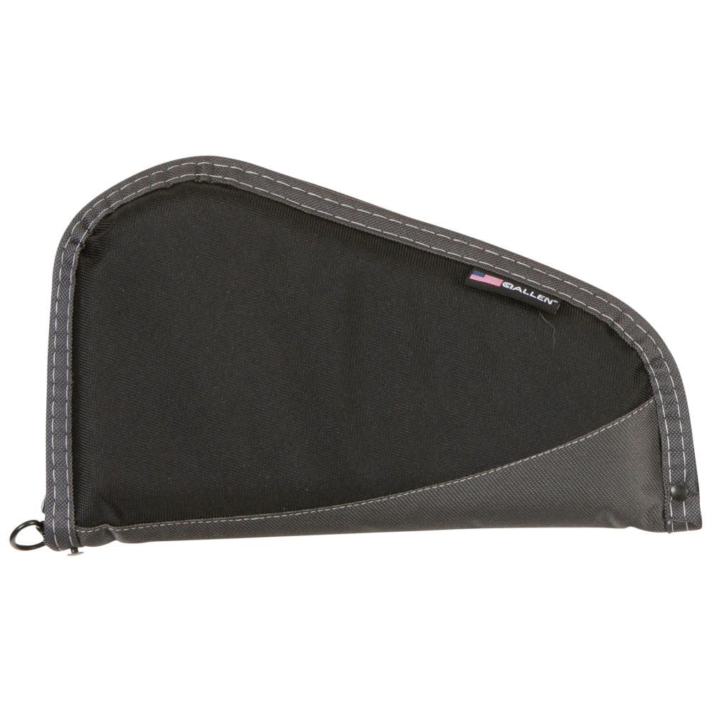 Allen 444 13 Deluxe Handgun Case Black/Gray - Premium Pistol Storage for Home, Range & Travel - Durable 13-Inch Protective Gun Case for Firearm Safety & Organization