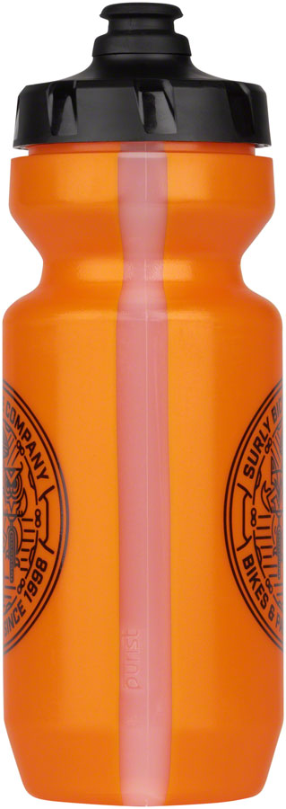 Surly Monster Squad 22oz Orange Water Bottle - Durable & Leak-Proof for Cycling, Hiking & Outdoor Adventures