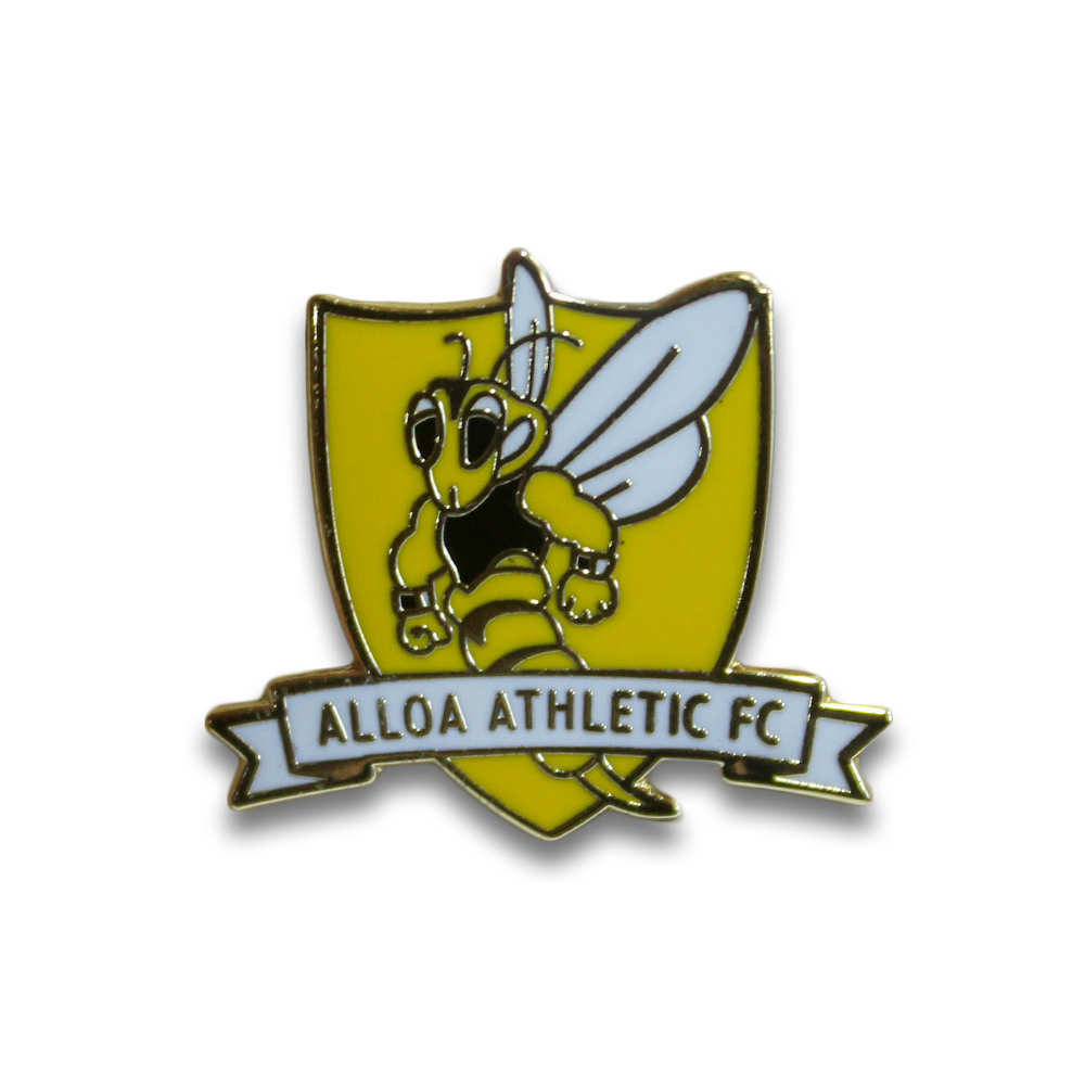 Alloa Athletic FC Pin Badge - Official Collectible Football Club Enamel Pin - Perfect for Fans, Gifts & Memorabilia - Wear on Jackets, Hats or Bags