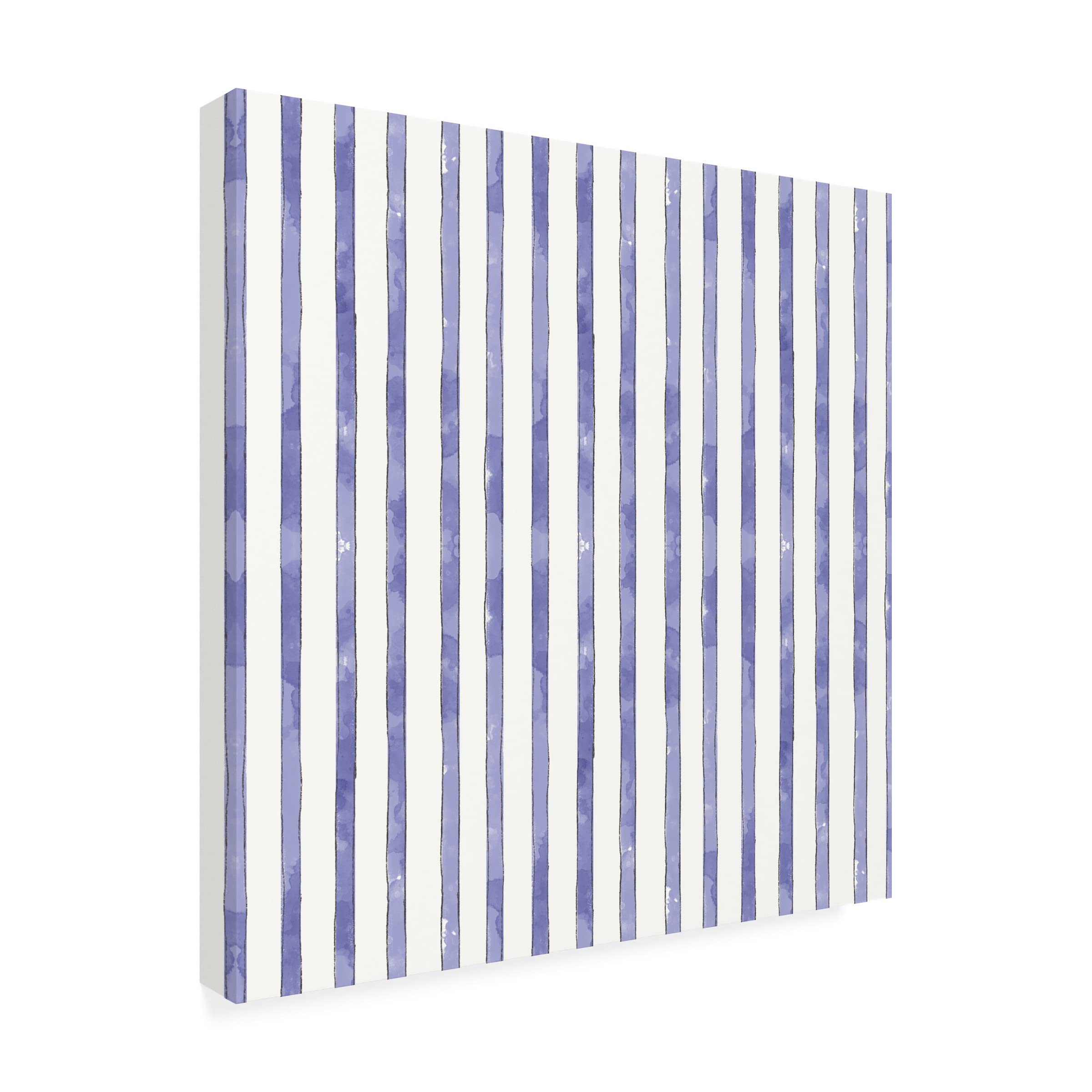 Trademark Fine Art 'Botanical Blue Step 06' Canvas Wall Art by Katie Pertiet - Modern Floral Home Decor for Living Room, Bedroom & Office