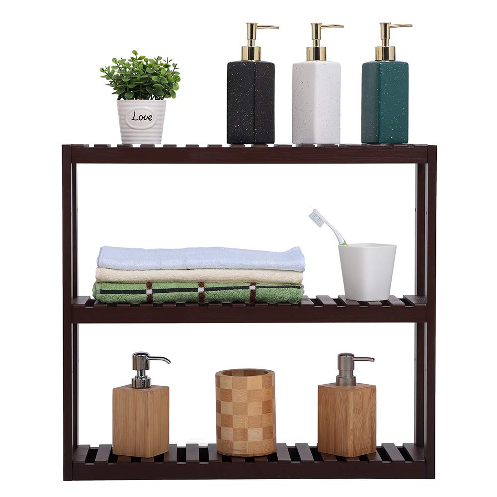 Homvent 3-Tier Adjustable Storage Shelf - Multifunctional Organizer for Books, Plants, Flowers | Perfect for Home, Office & Garden Organization