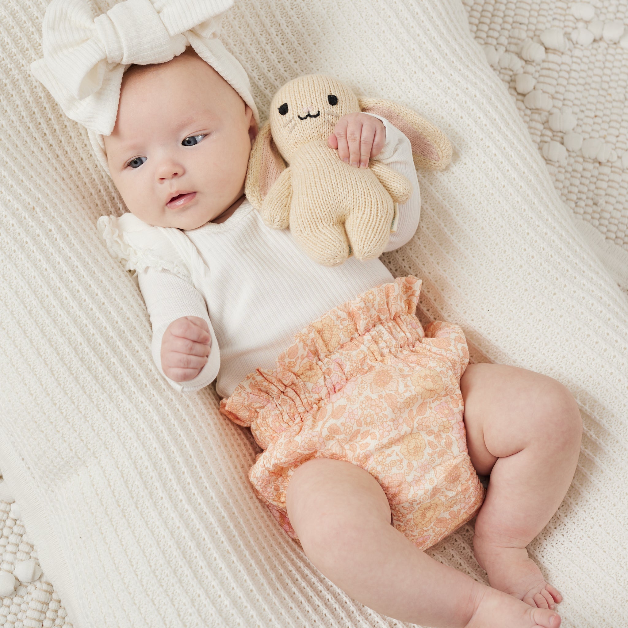 Premium Soft Muslin Bloomers for Babies - Goldie | Comfortable & Breathable for Playtime, Naptime & Everyday Wear