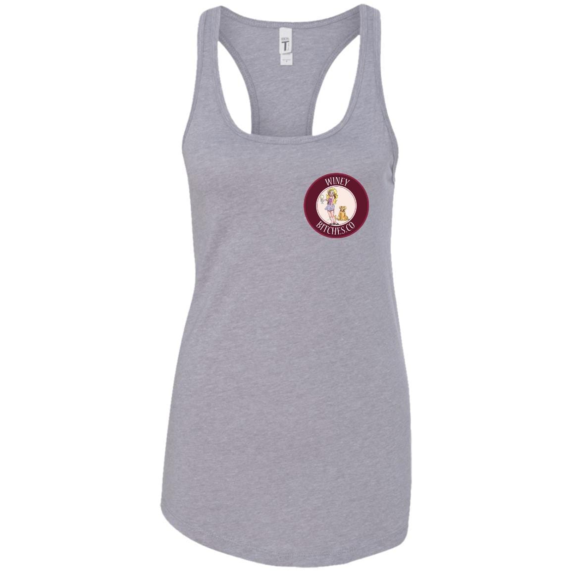Funny Wine & Dog Lovers Tank Top - Hilarious Graphic Tee for Women | Perfect for Wine Tasting, Dog Parks & Girls Night Out