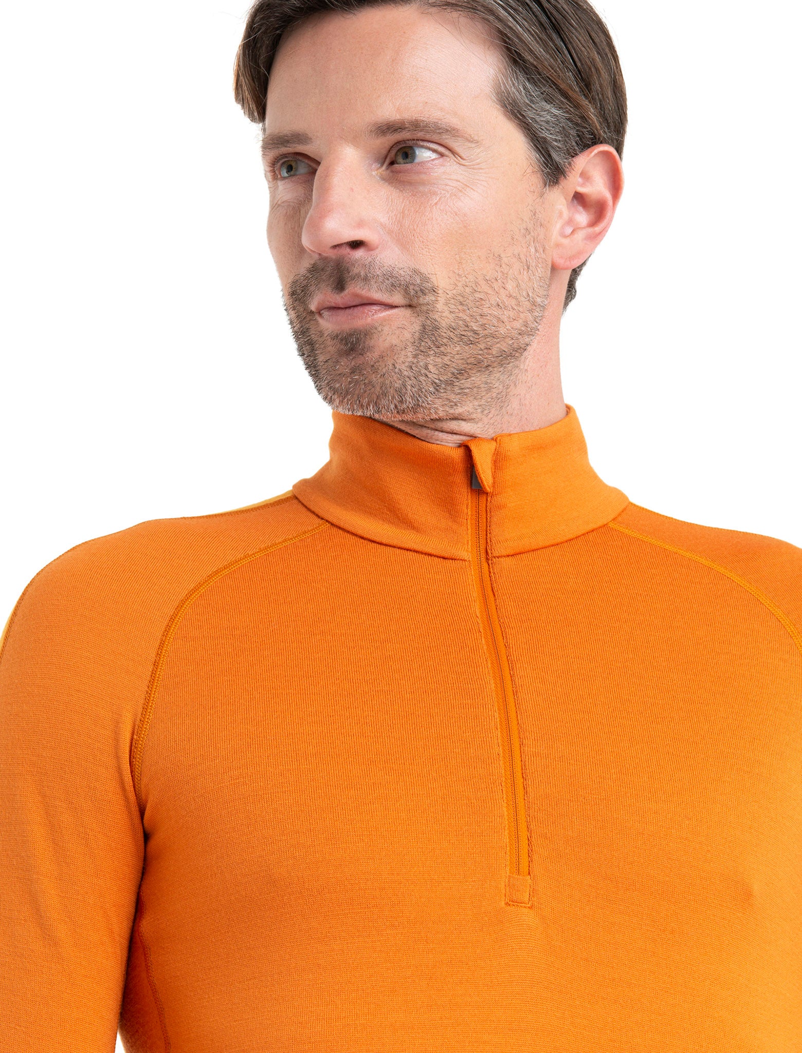 260 ZoneKnit Merino Wool Long Sleeve Half Zip Thermal Base Layer for Men - Warm Winter Hiking & Outdoor Activities