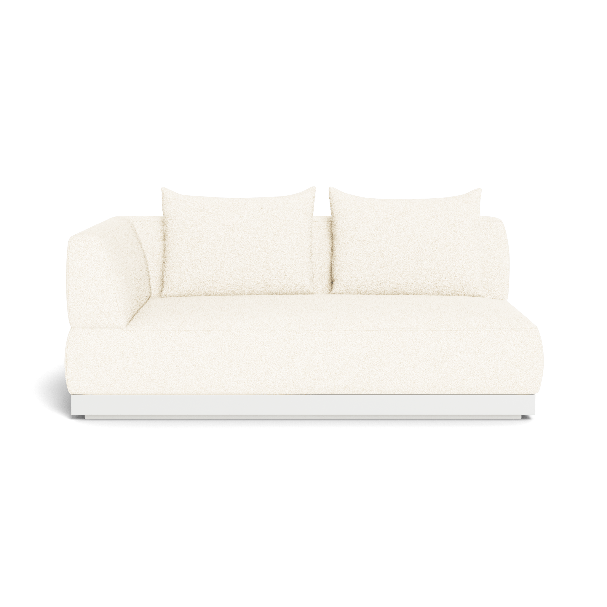 Amalfi 2-Seat Sofa with Left Arm - Modern Living Room Furniture for Small Spaces | Perfect for Apartments, Condos & Cozy Home Decor