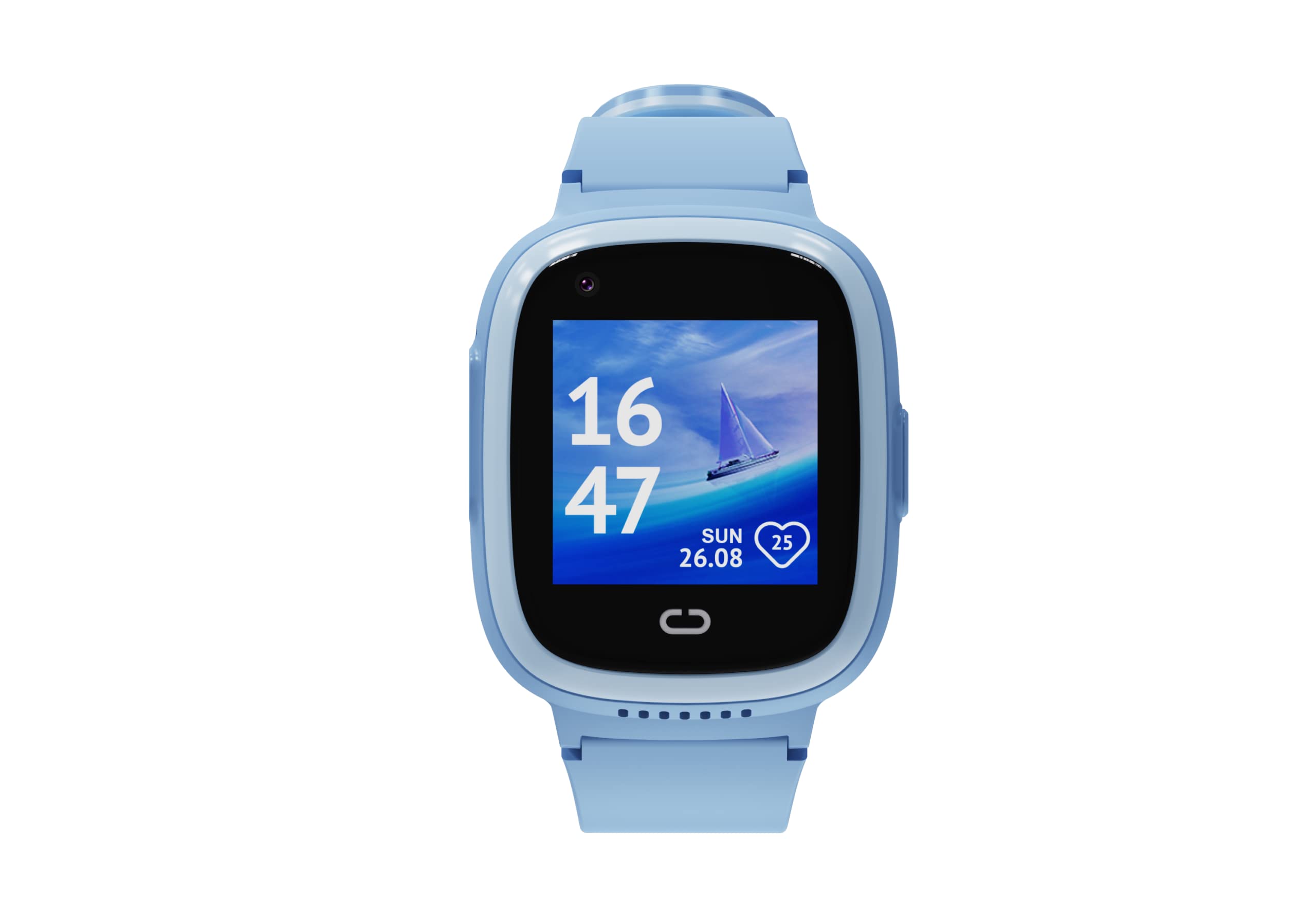 2025 Kids Smart Watch with GPS Tracker & Phone Calling - Waterproof Children's Smartwatch for Ages 5-12 | Text Messaging, Camera, School Mode, SOS Safety Alerts | Perfect for School, Outdoor Play & Family Safety (Includes SIM Card)