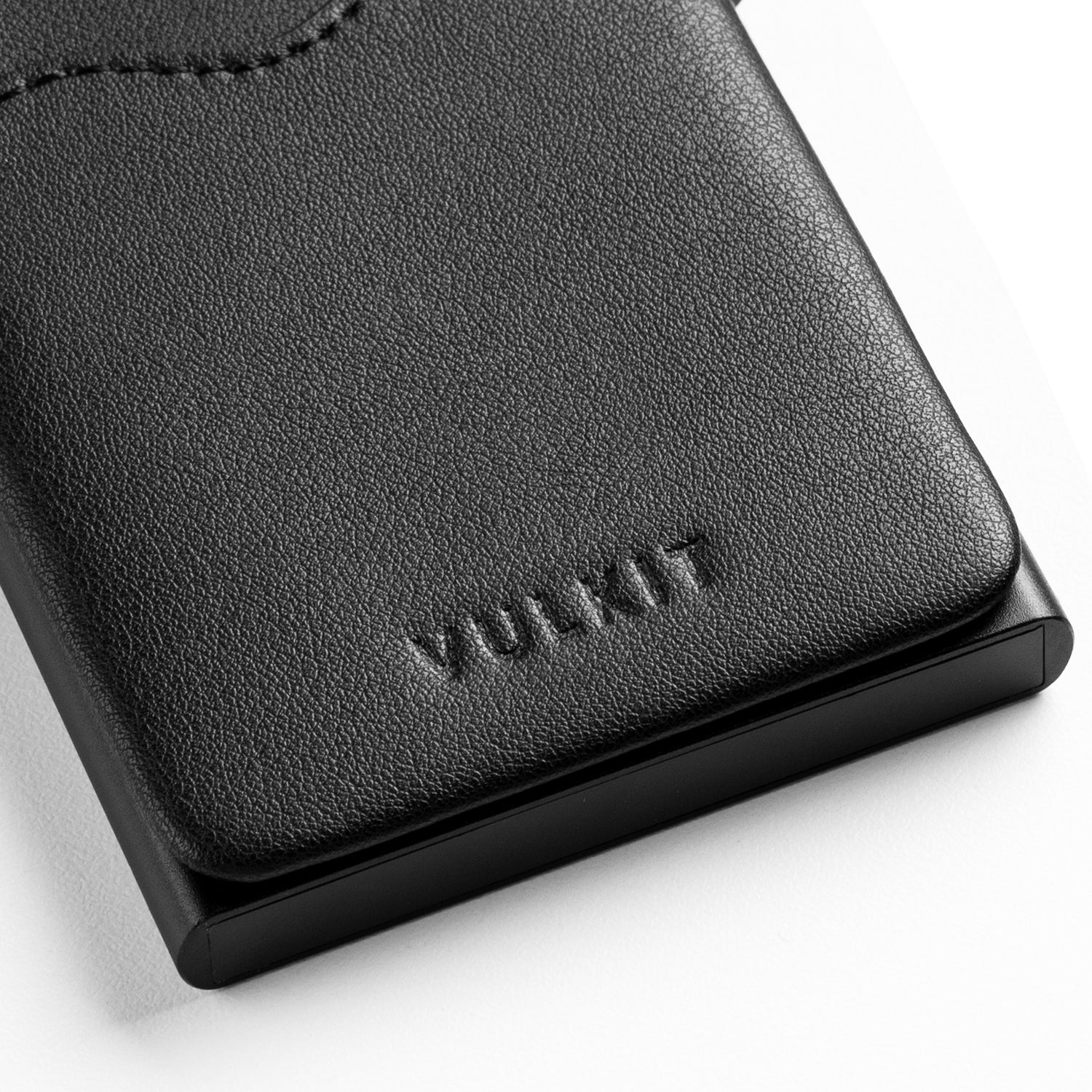 VC303 Minimalist Leather Card Holder with Extra Pocket for Cash & Coins - Slim RFID Blocking Wallet for Men & Women (Perfect for Travel, Everyday Use & Gift)