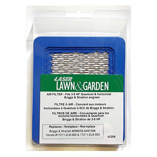 Briggs and Stratton 3.5-5 HP Air Filter Replacement Part 42258 - Compatible with Lawn Mowers, Generators & Small Engines | Glasgow Manufacturing OEM Quality