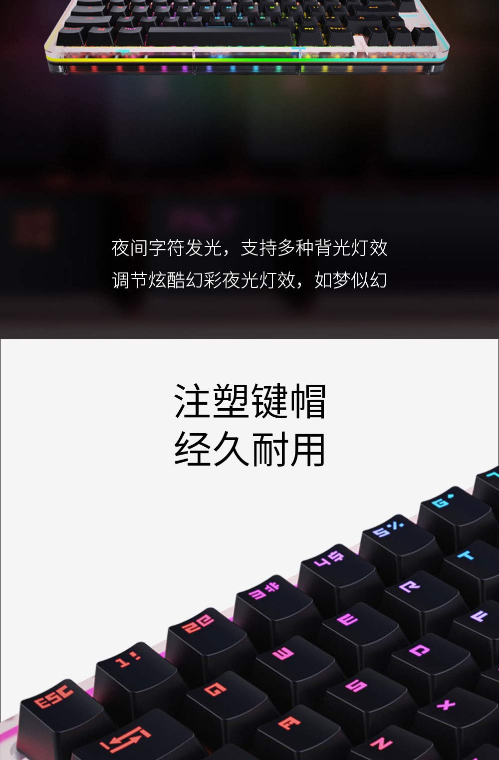 KPREPUBLIC DNA65 65% Hot Swappable Custom Mechanical Keyboard Kit - RGB Backlit, Gateron Blue Switch, DIY PCB Case | Perfect for Gaming, Coding & Office Work