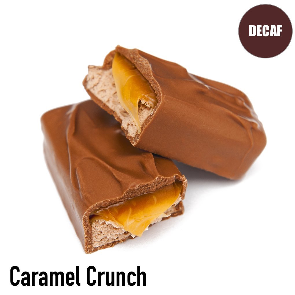 Premium Caramel Crunch Flavored Decaf Whole Bean Coffee - Fresh Roasted 5 lb Bag - Perfect for Home Brewing, Office Use & Gift Giving