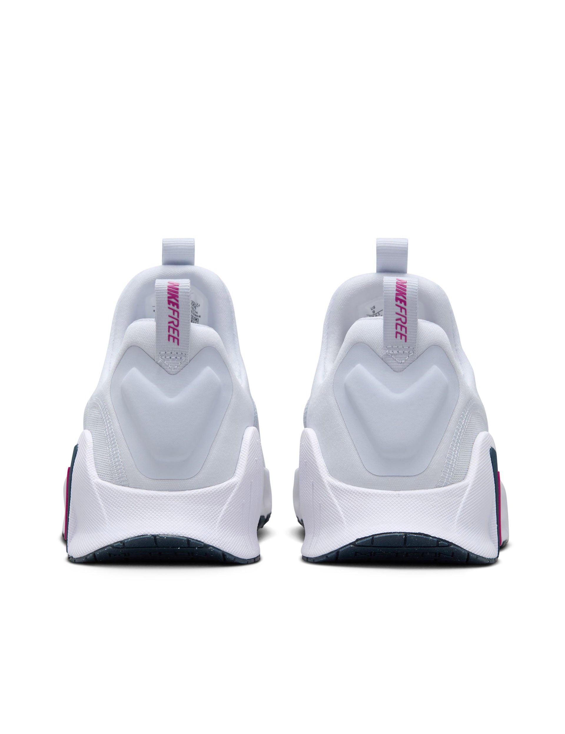 Nike Free Metcon 6 Cross Training Shoes - Football Grey/Armory Navy/Hot Fuchsia | Gym Workout & CrossFit Training Shoes for Men & Women