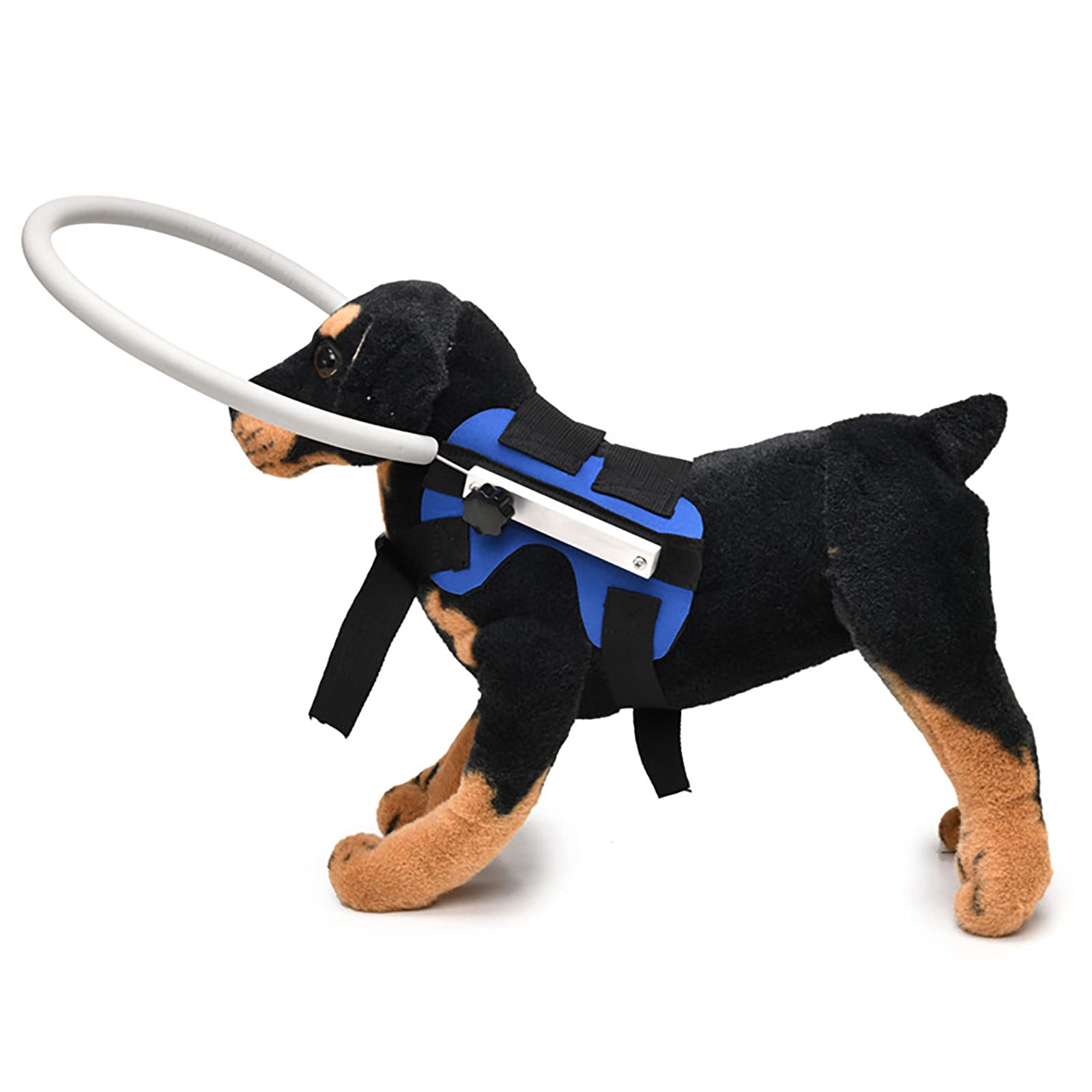 Puseky Blind Dog Harness Vest - Anti-Collision Safety Halo for Small, Medium & Large Dogs | Perfect for Visually Impaired Pets at Home & Outdoors