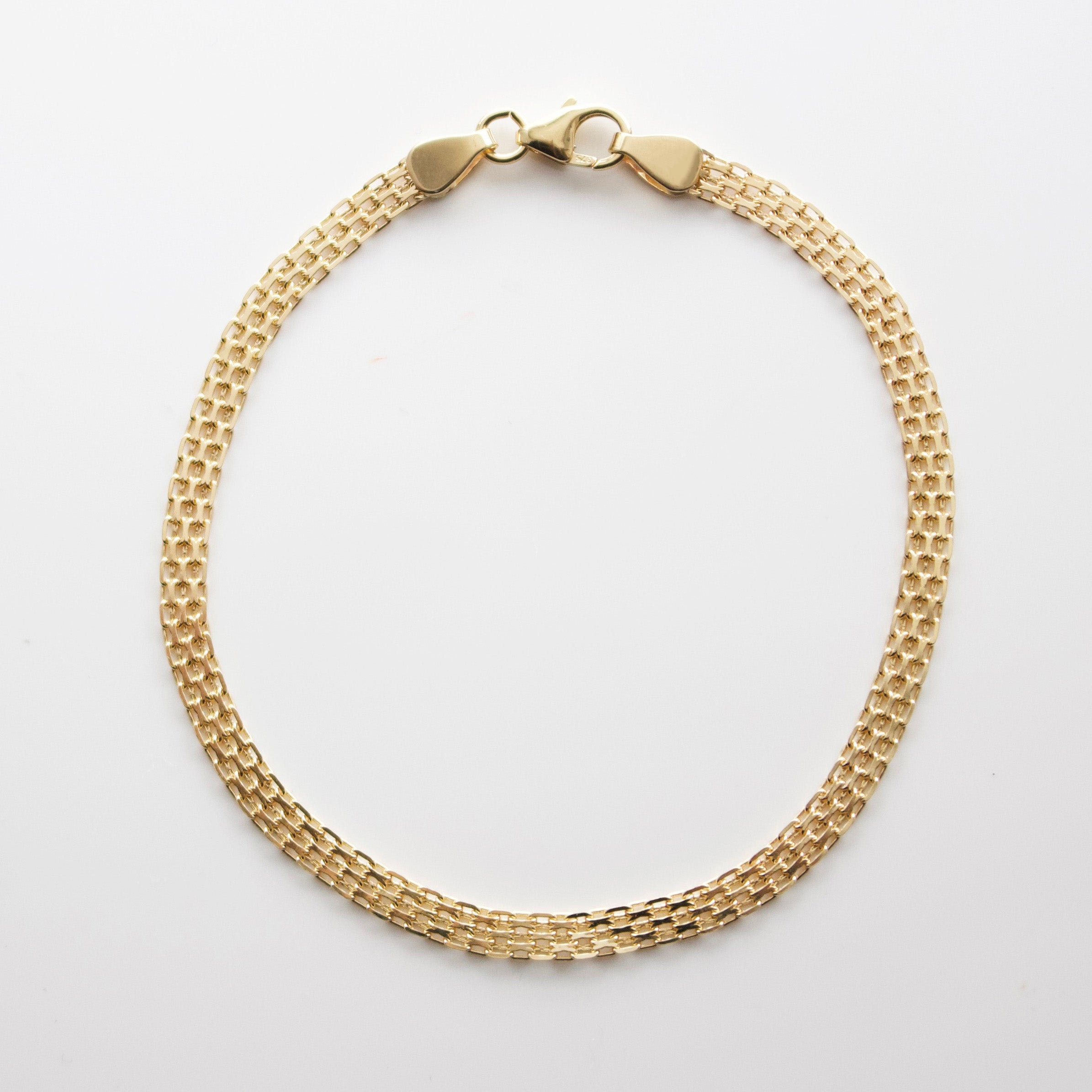 Braided Bismark Chain Bracelet for Women - Elegant Gold & Silver Jewelry for Everyday Wear, Gifts & Special Occasions