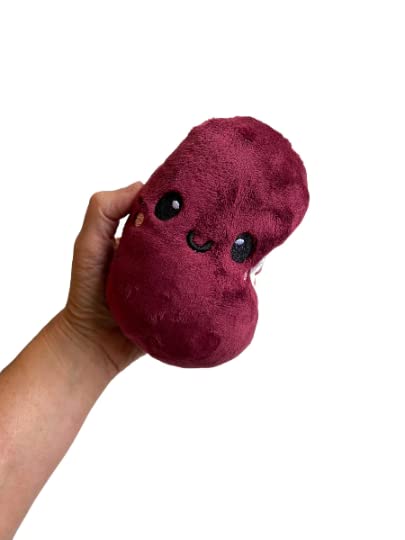 Adorable Kidney Bean Plush Toy - Soft Magic Jelly Bean Stuffed Animal for Kids & Adults | Perfect for Home Decor, Nursery Gifts, and Stress Relief