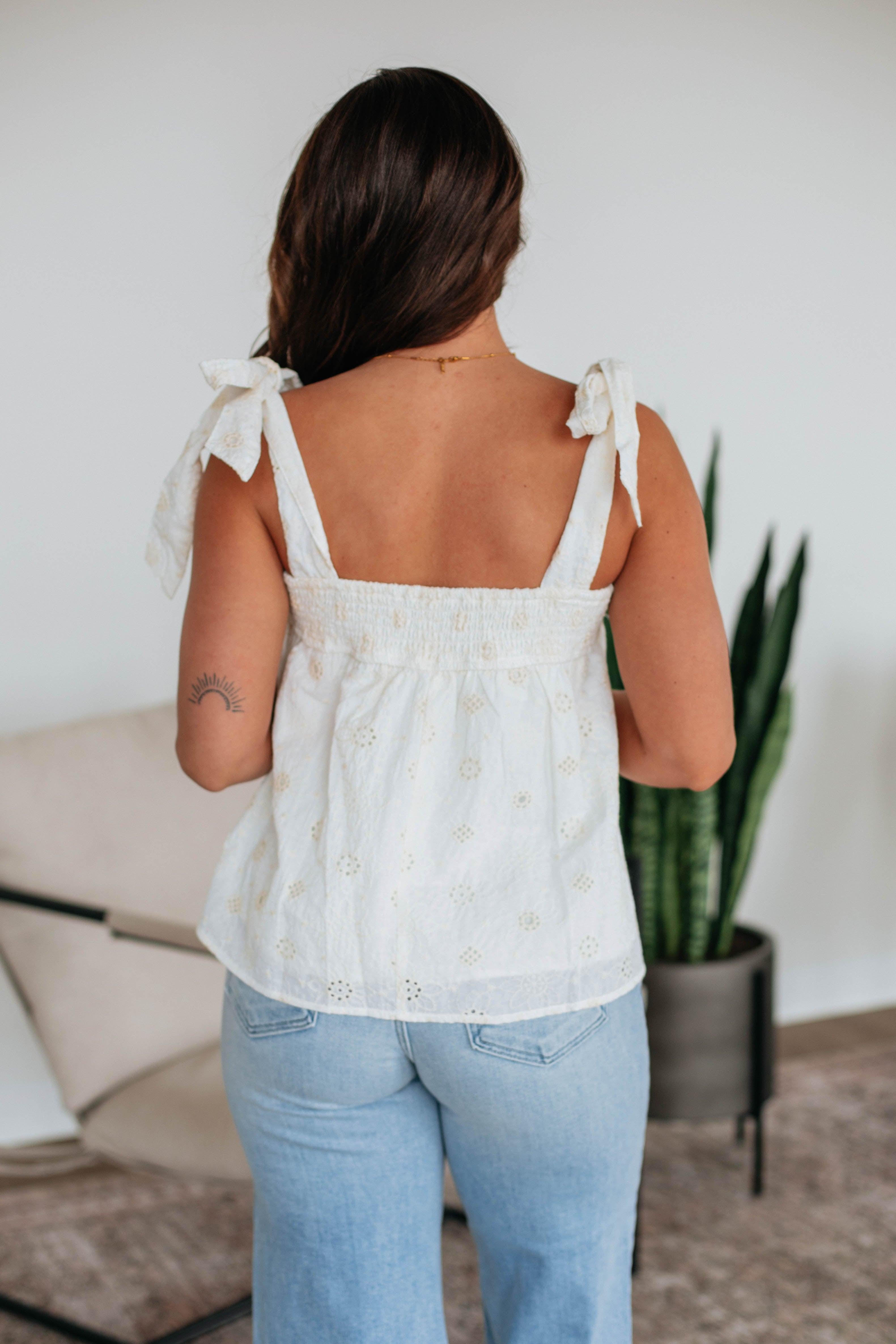 Laurin Babydoll Tank Top for Women - Soft & Comfortable Sleeveless Shirt - Perfect for Casual Wear, Summer Outfits, and Layering