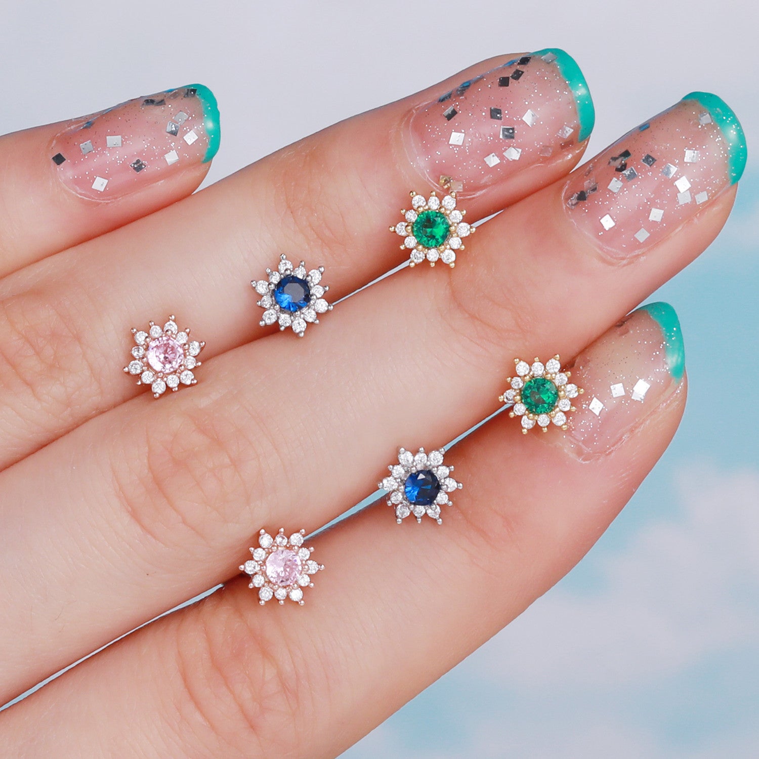 20G Tiny Star Stud Earrings for Cartilage & Conch Piercing - Hypoallergenic Stainless Steel Body Jewelry | Perfect for Daily Wear, Parties & Gifts (EGD0310)