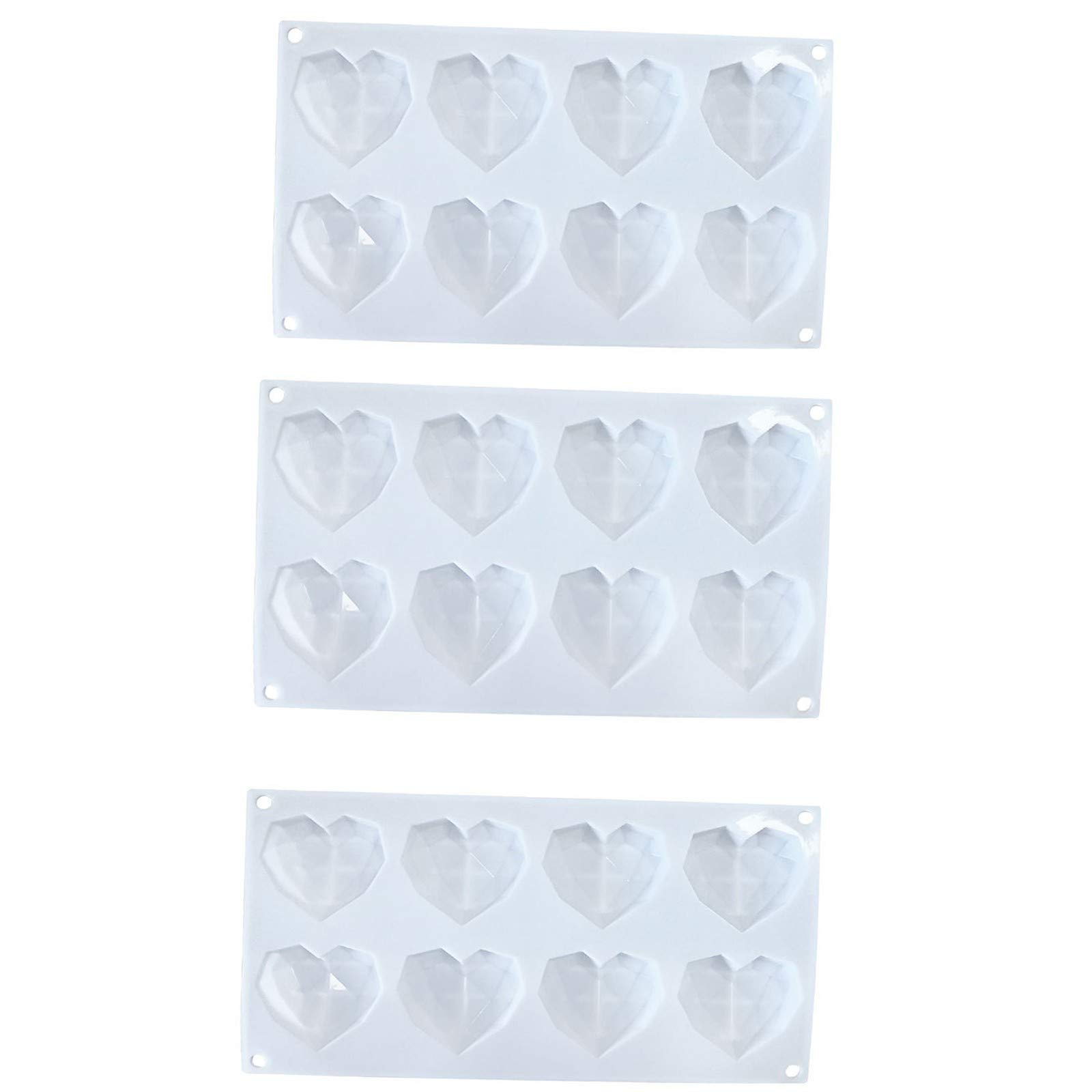 Heart Shaped Silicone Cake Mold - DIY Chocolate Cheesecake Dessert Baking Pan for Valentine's Day, Anniversary & Romantic Baking Gifts