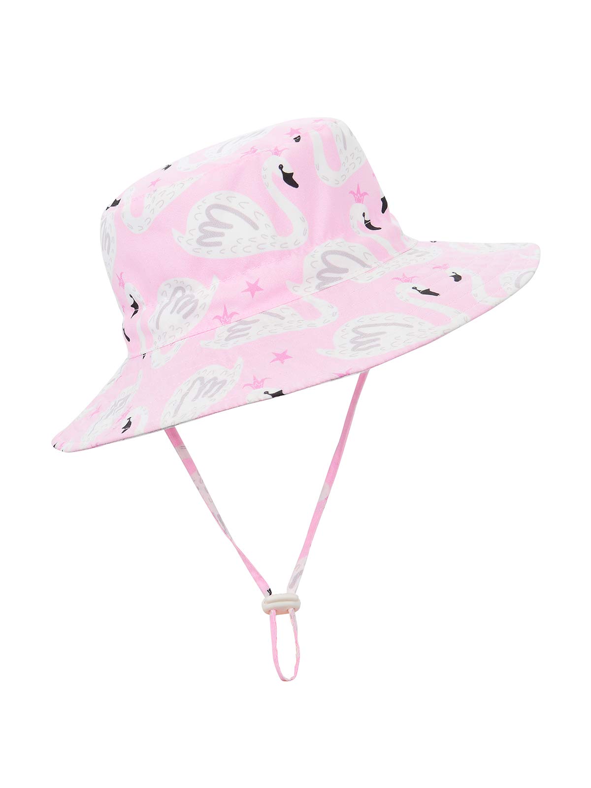 UPF 50+ Baby Sun Hat with Wide Brim - Toddler Bucket Hat for Boys & Girls - Summer Beach Hat for Outdoor Play, Swimming, Park & Travel Protection