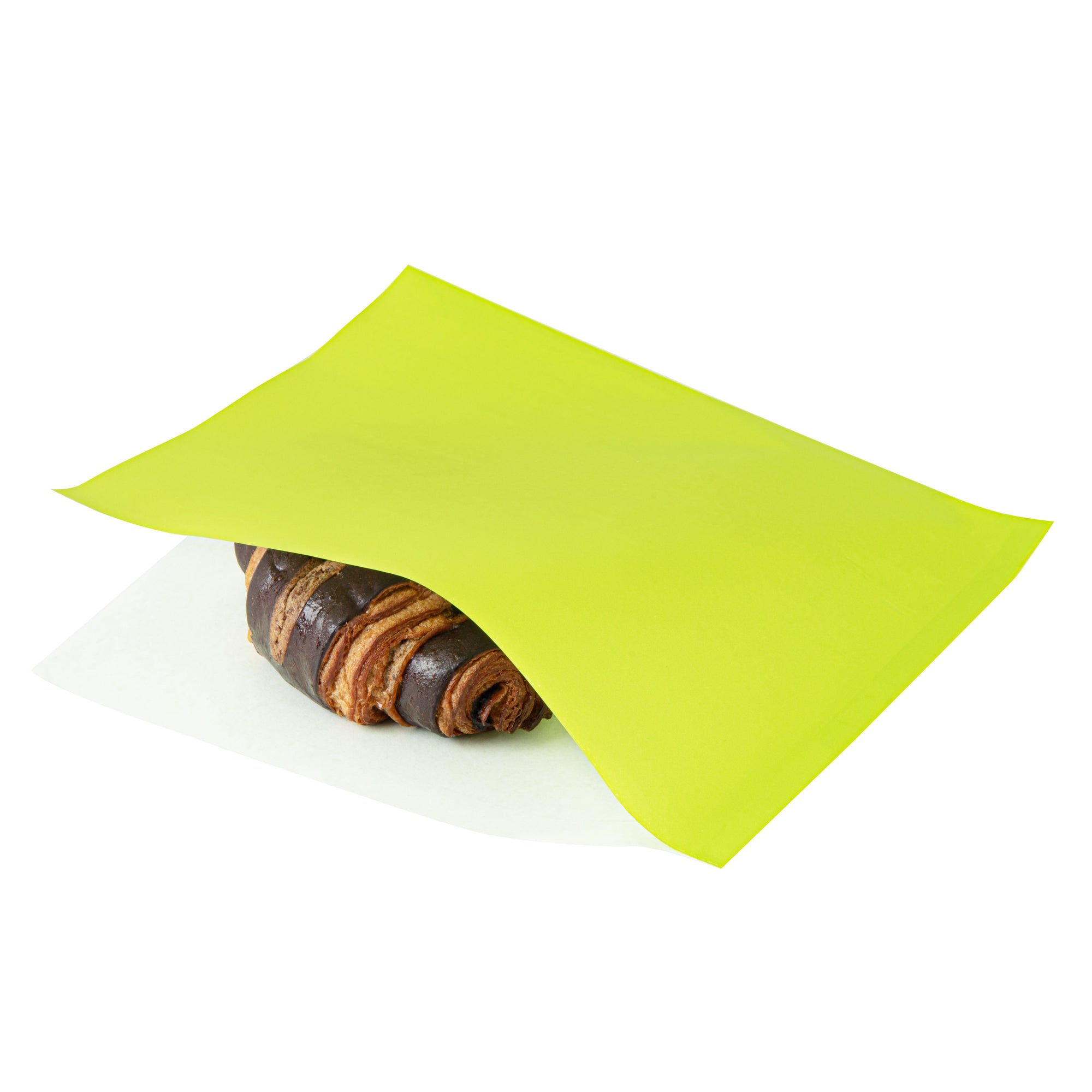 Eco-Friendly Large Double Open Paper Bags - Greaseproof, 10