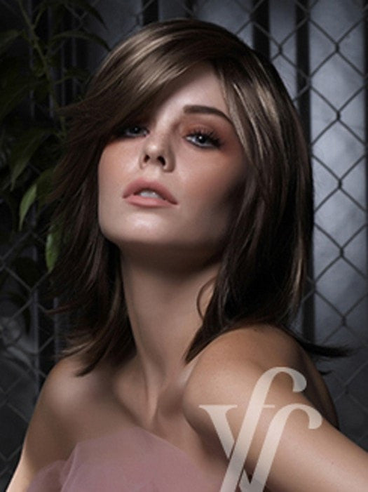 Always Sexy Synthetic Wig with Mono Parting - Discontinued Wig for Cosplay, Halloween & Costume Parties | Heat Resistant & Natural Look
