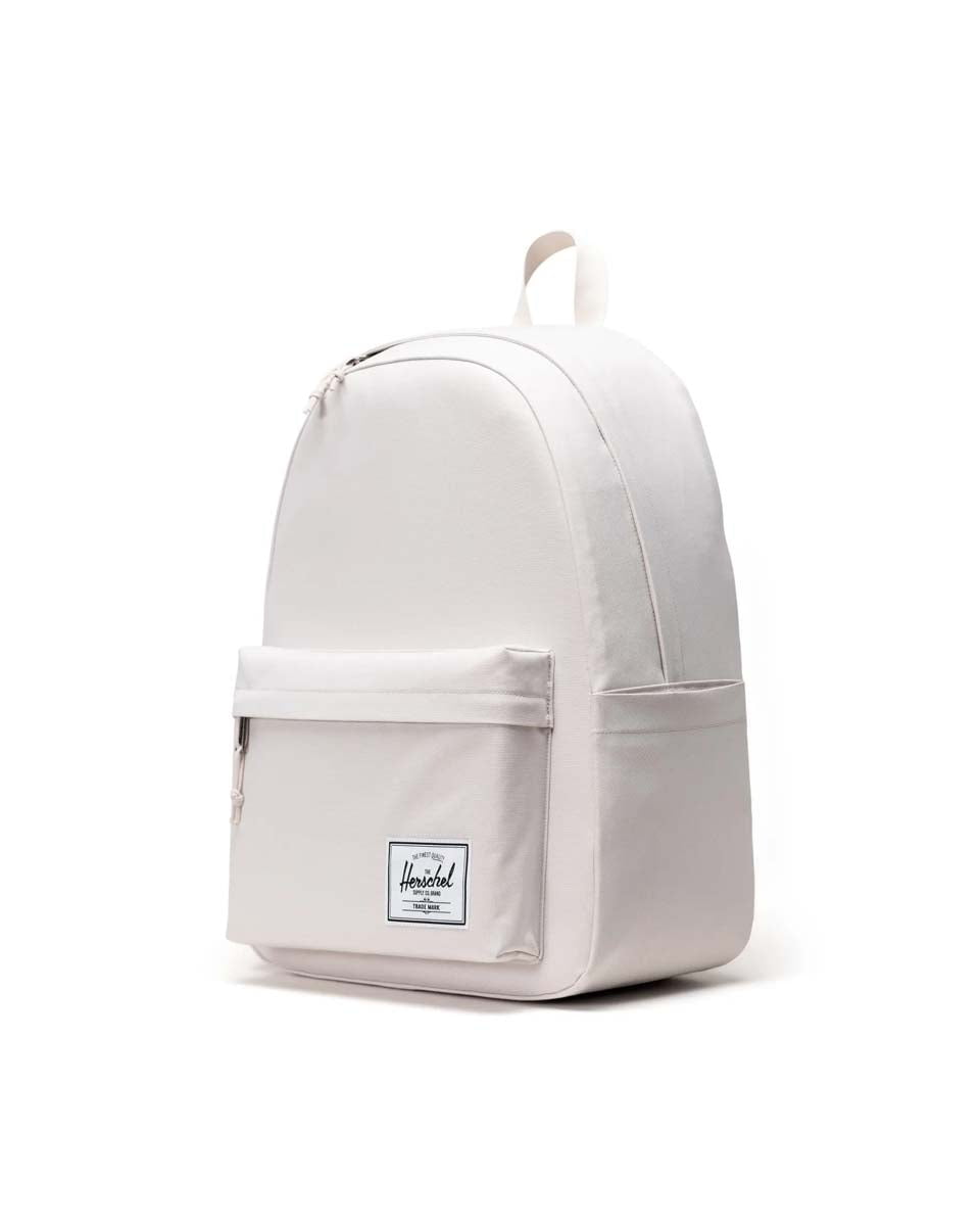 Herschel Classic XL Backpack - Water-Resistant Laptop Backpack for Men & Women, 25L Capacity, Moonbeam Color - Perfect for Travel, Work & School Commute