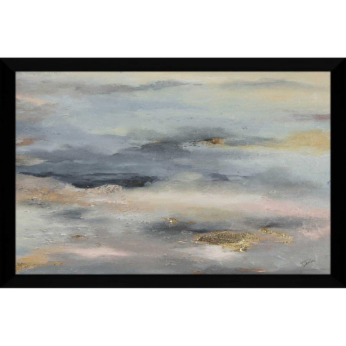 Modern Horizontal Acrylic Print - Glow in The Dark Wall Art for Bedroom, Living Room & Office Decor