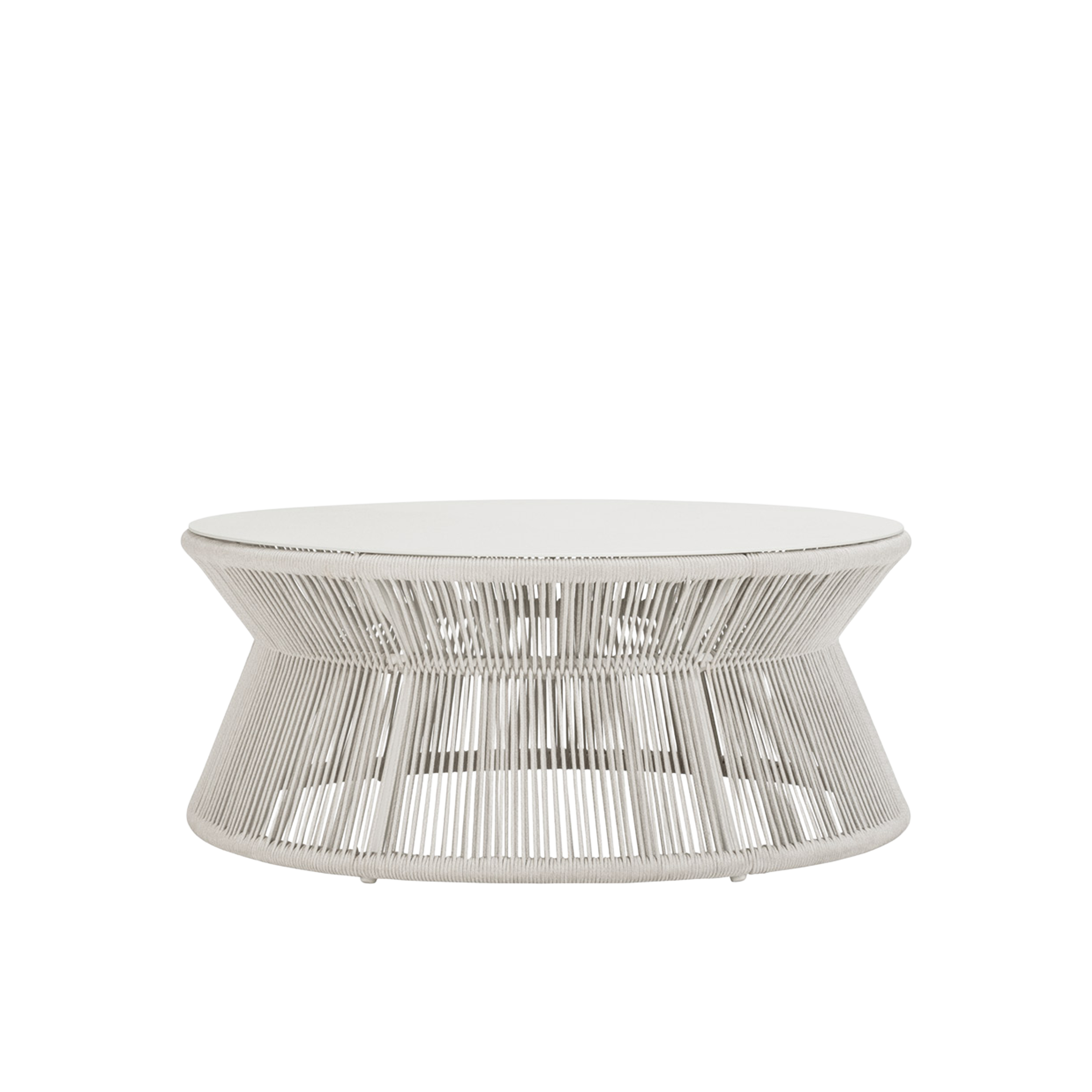 Modern Round Coffee Table with Wooden Base - Stylish Living Room Centerpiece for Home Decor & Relaxing Gatherings
